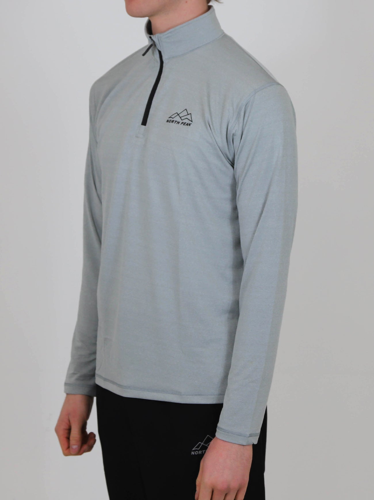 Igła 1/4 Zip - Antracyt
