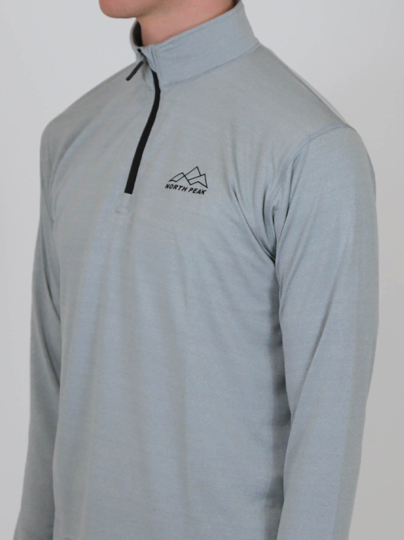 Igła 1/4 Zip - Antracyt