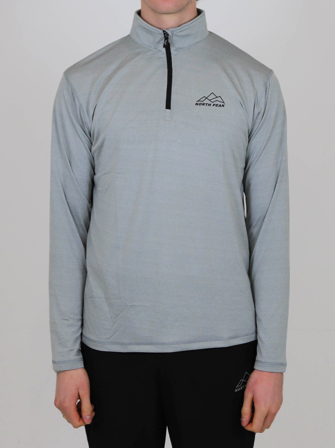 Igła 1/4 Zip - Antracyt