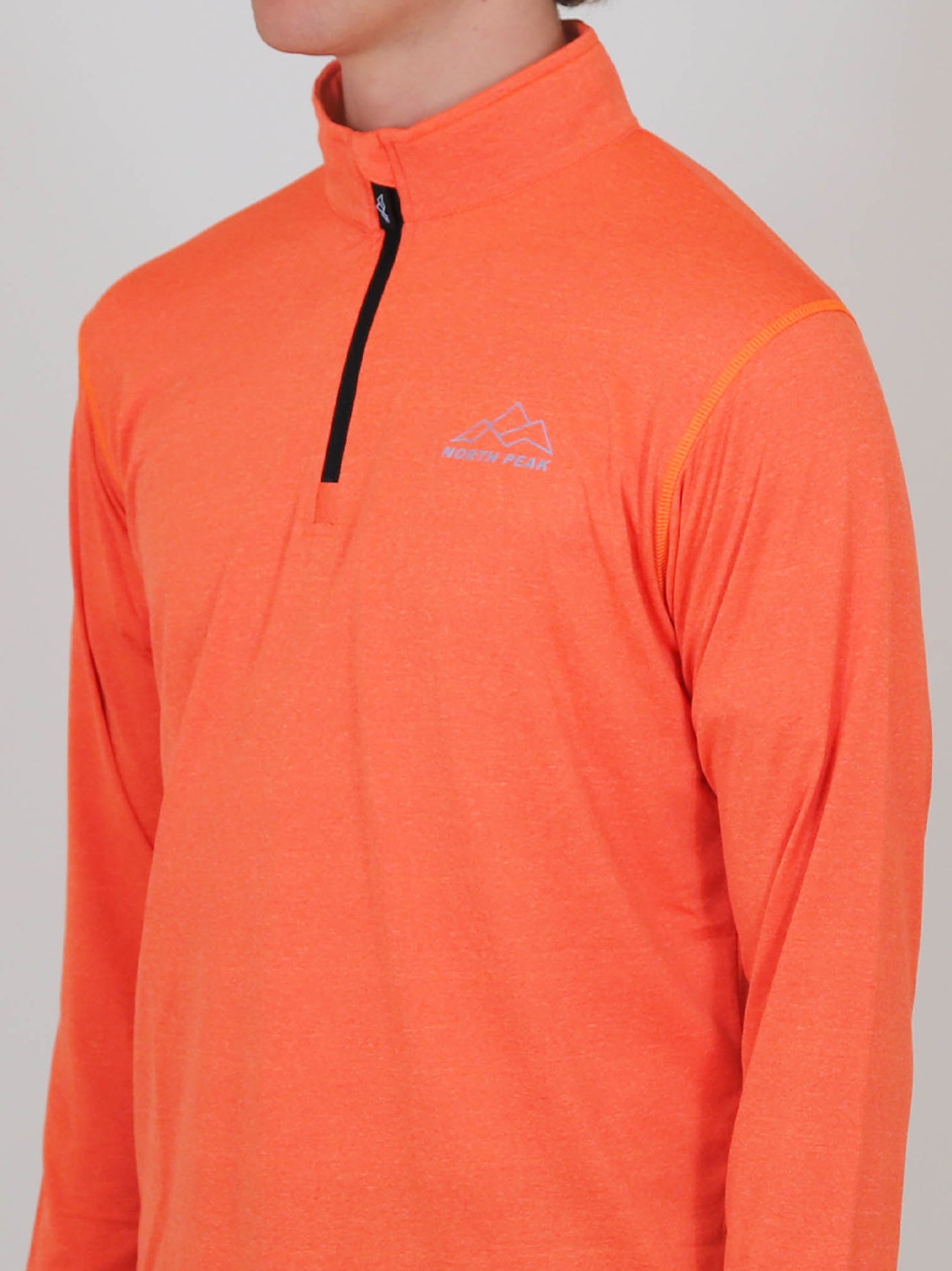 Igła 1/4 Zip - Antracyt