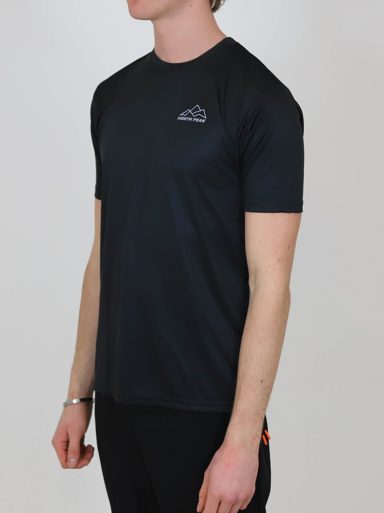 Koszulka z logo Arete Chest - antracyt