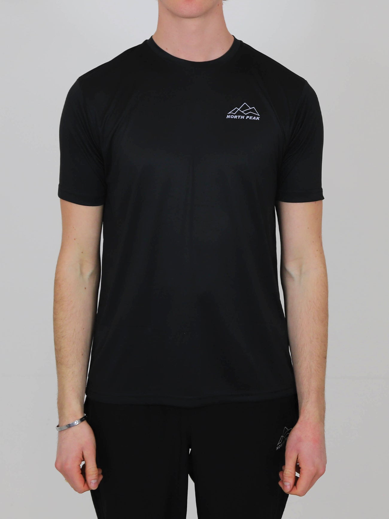 Koszulka z logo Arete Chest - antracyt
