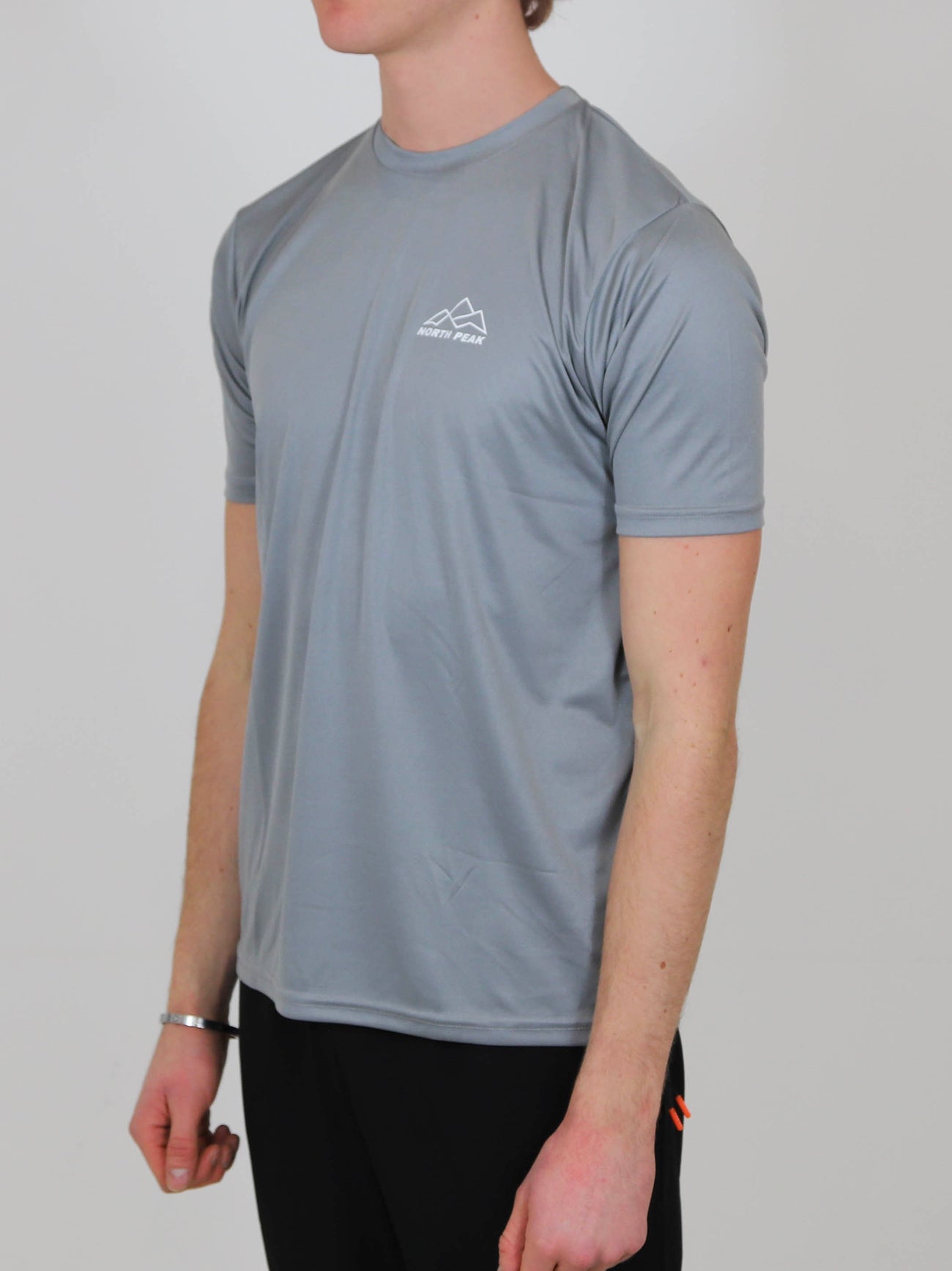 Koszulka z logo Arete Chest - antracyt